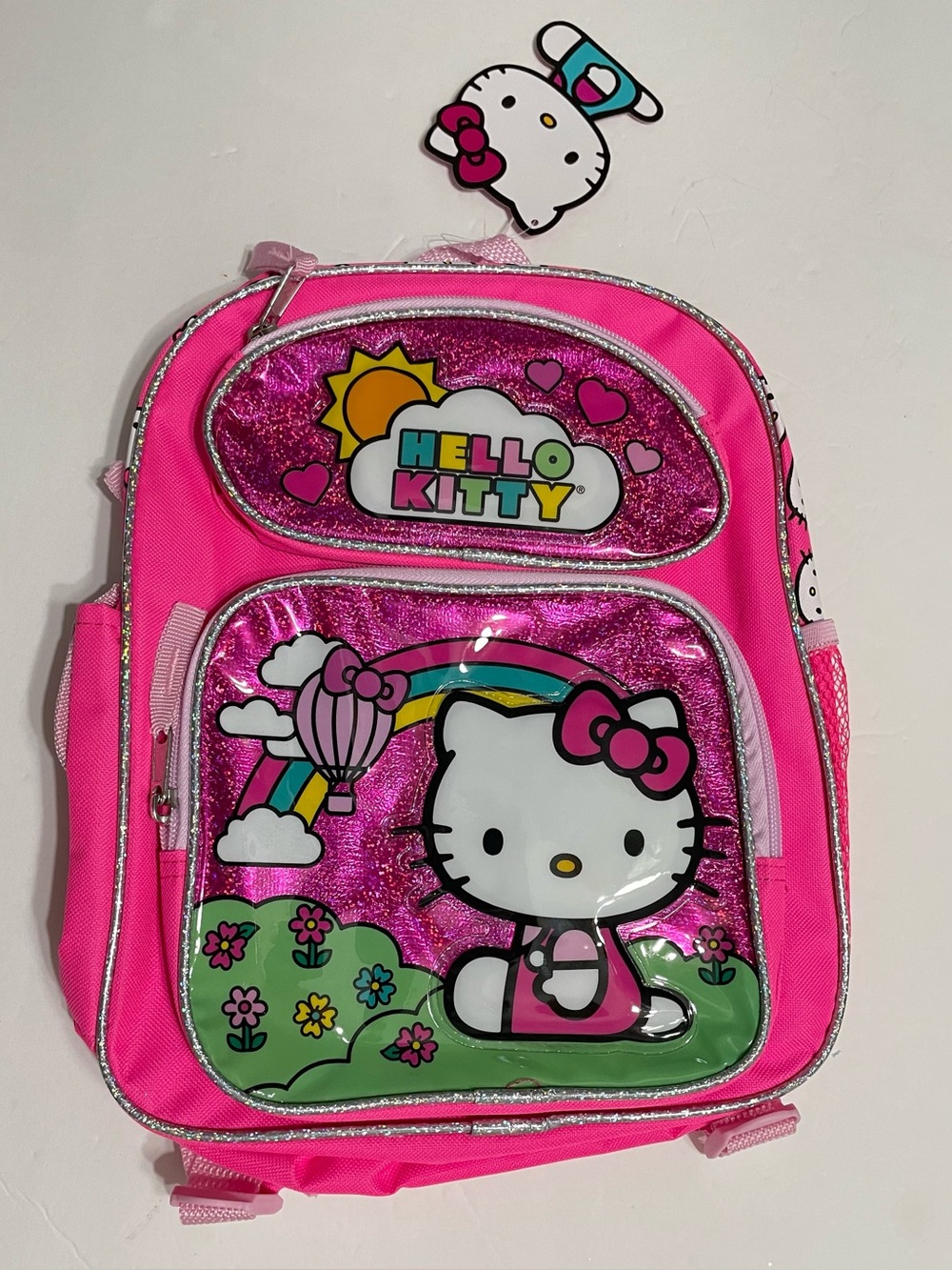 Hello Kitty Small pink backpack 12 inch school bag, New with tag!